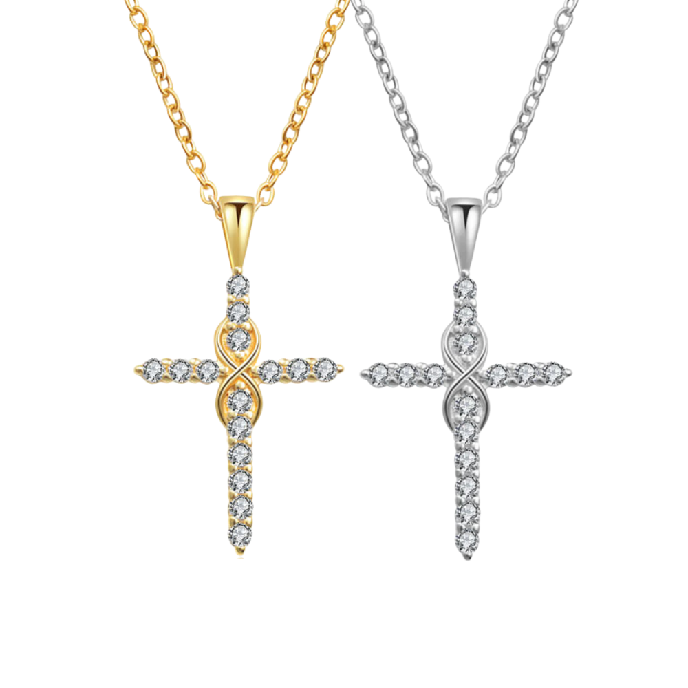 Elora Infinity Cross Necklace