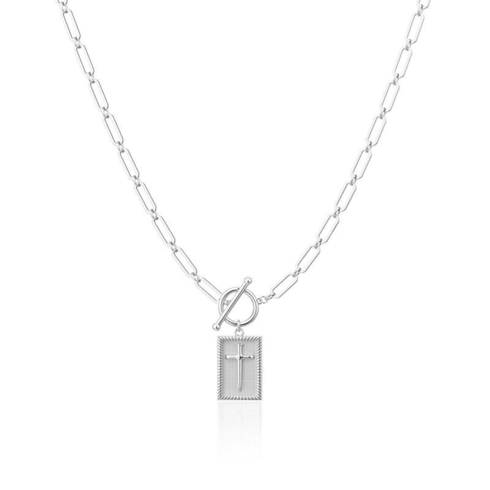 Elora Cross Chain Necklace