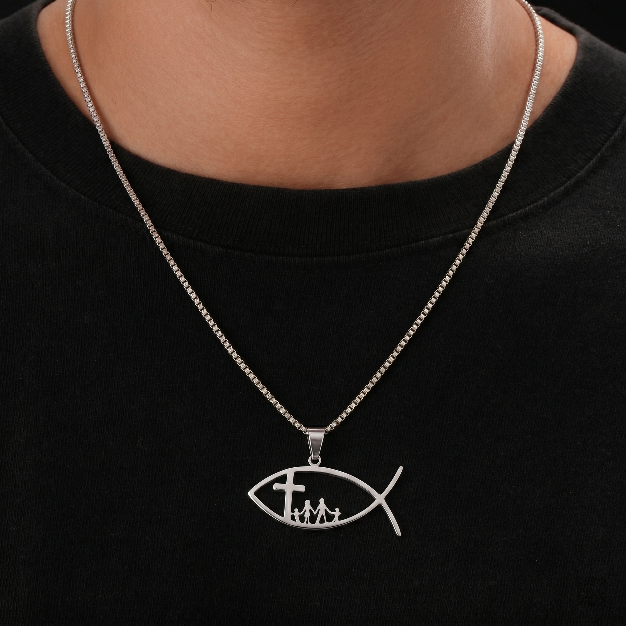 Ichthys Fish Necklace