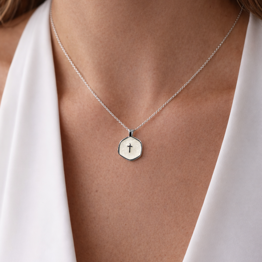 Living Water Necklace In Silver