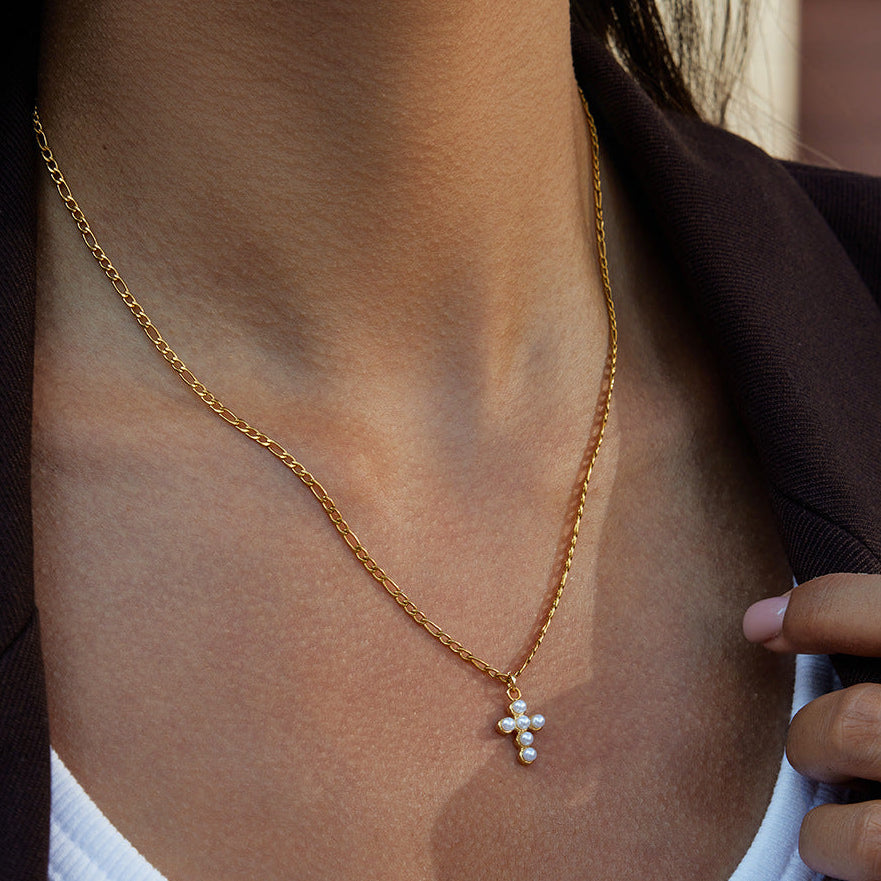 Elora Pearl Chain Necklace