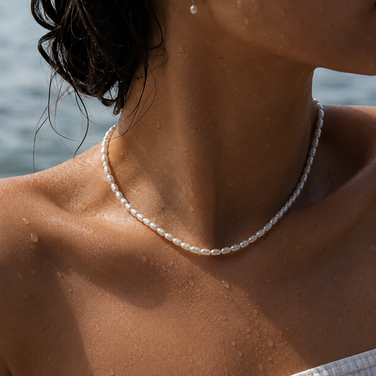 Freshwater Pearl Necklace (Made-to-order)