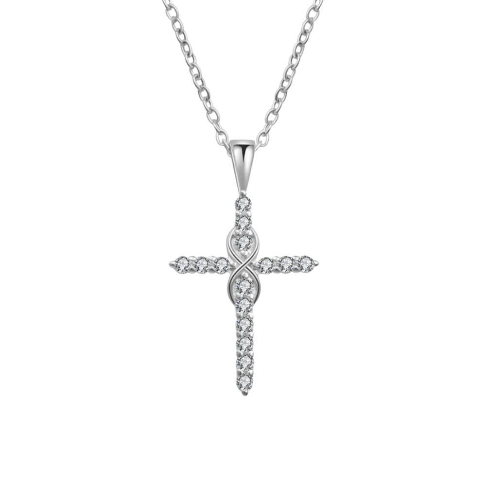 Elora Infinity Cross Necklace