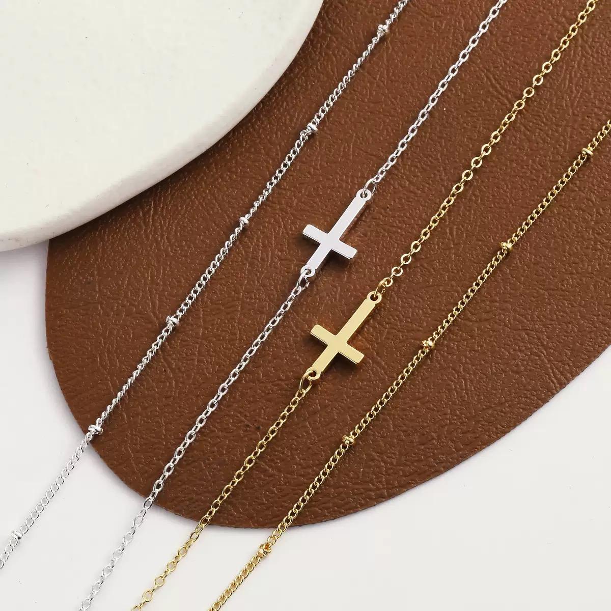 Elora Double Chain Cross