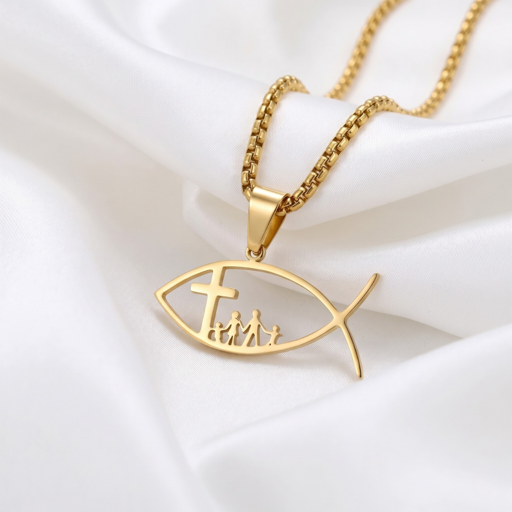 Ichthys Fish Necklace