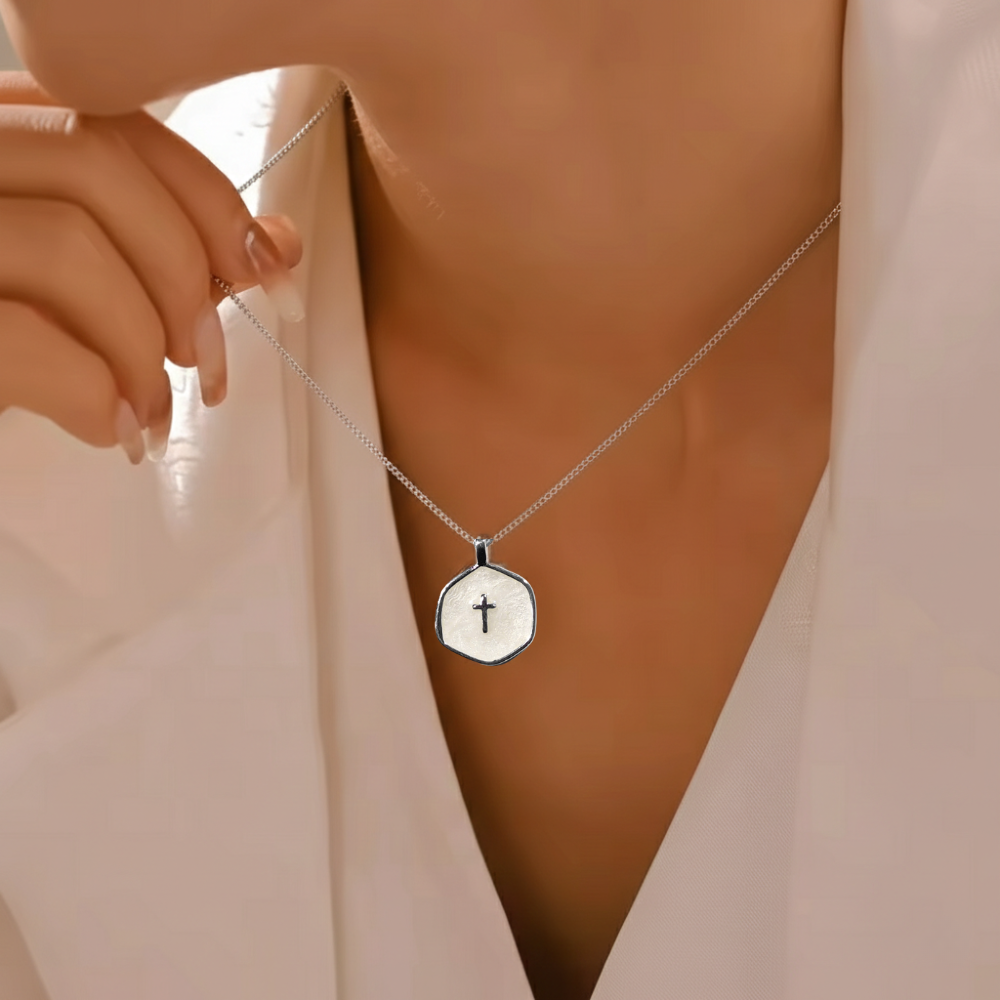 Living Water Necklace In Silver
