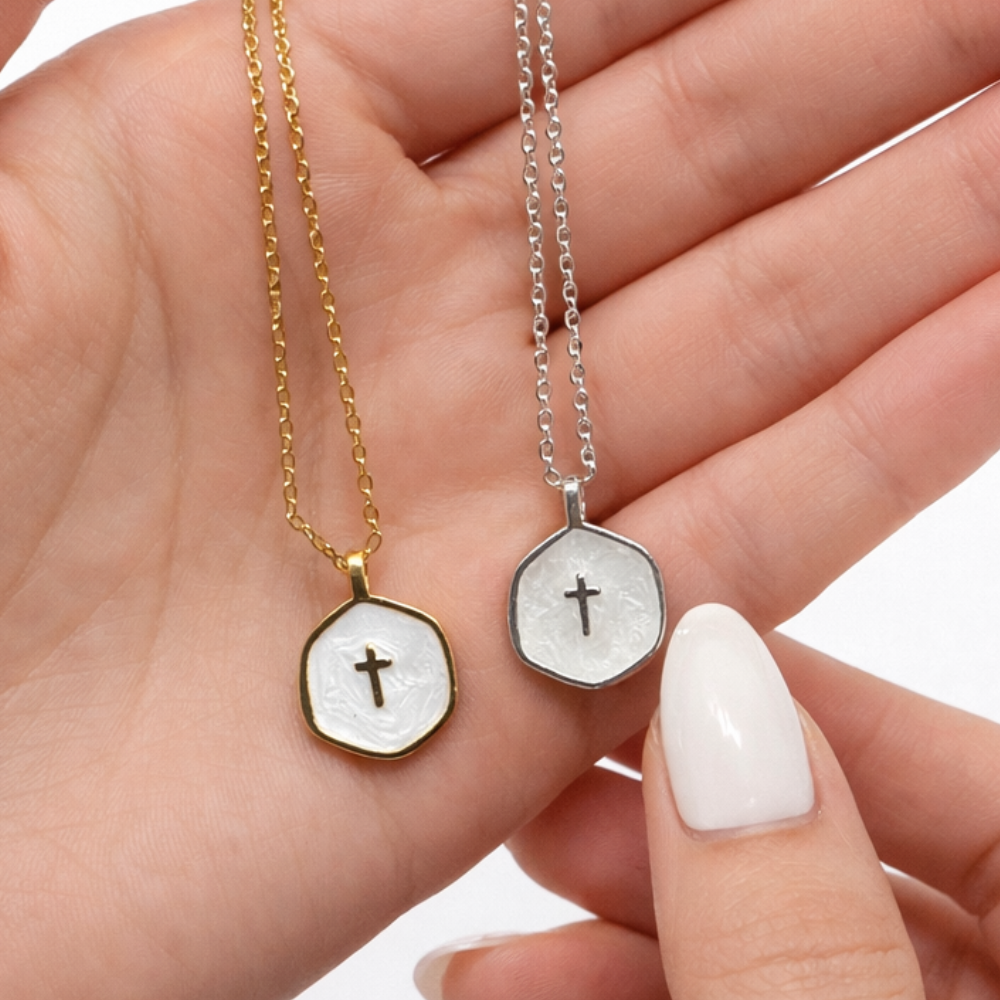 Living Water Necklace In Silver