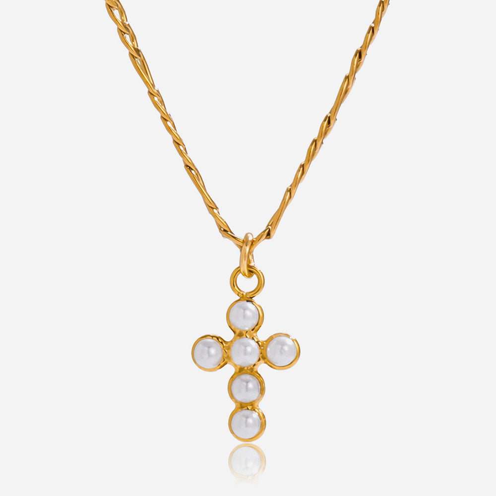 Elora Pearl Chain Necklace