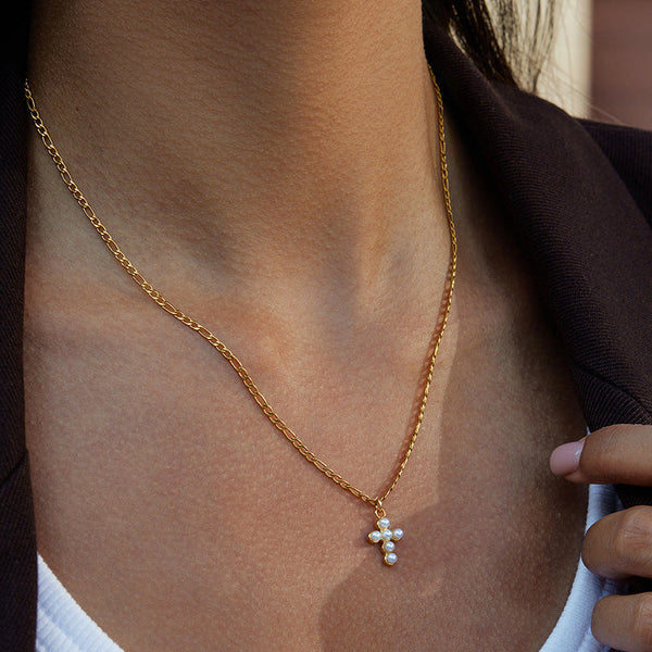 Elora Pearl Chain Necklace