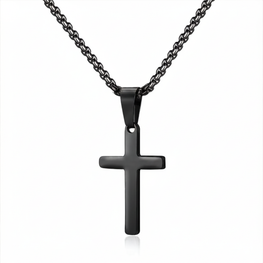 Titanium Cross Necklace