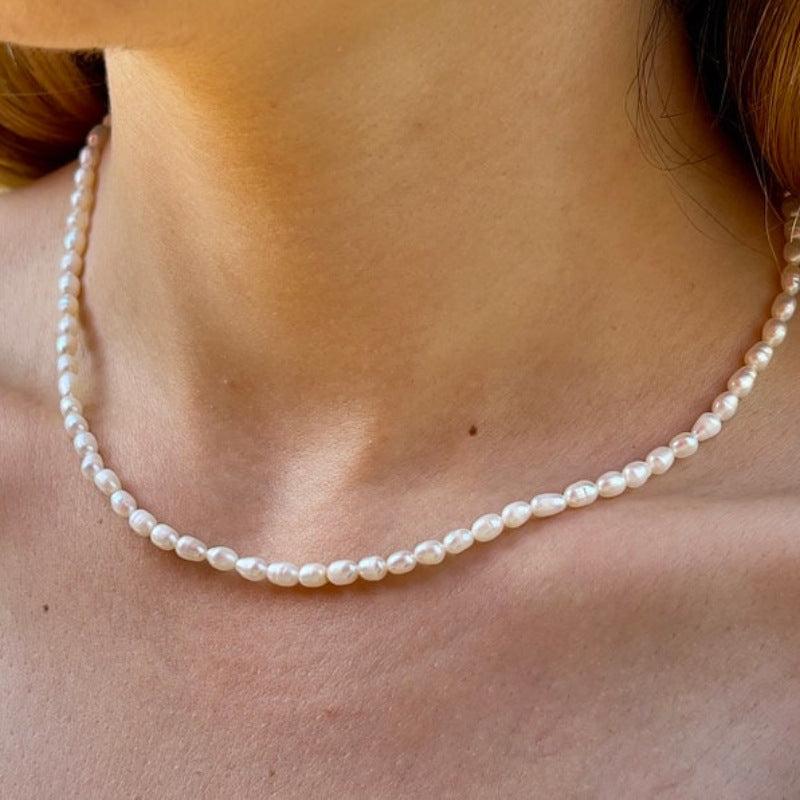 Freshwater Pearl Necklace (Made-to-order)