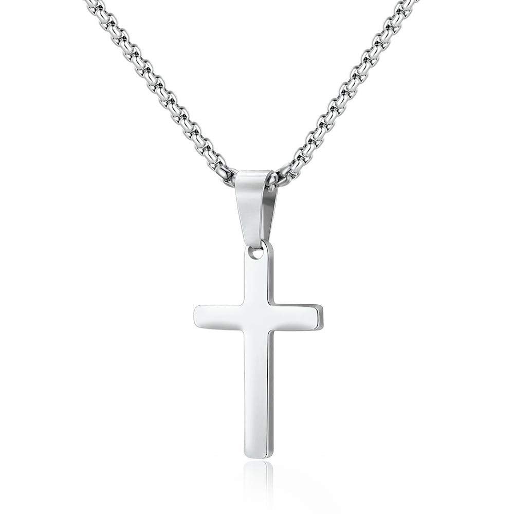 Titanium Cross Necklace