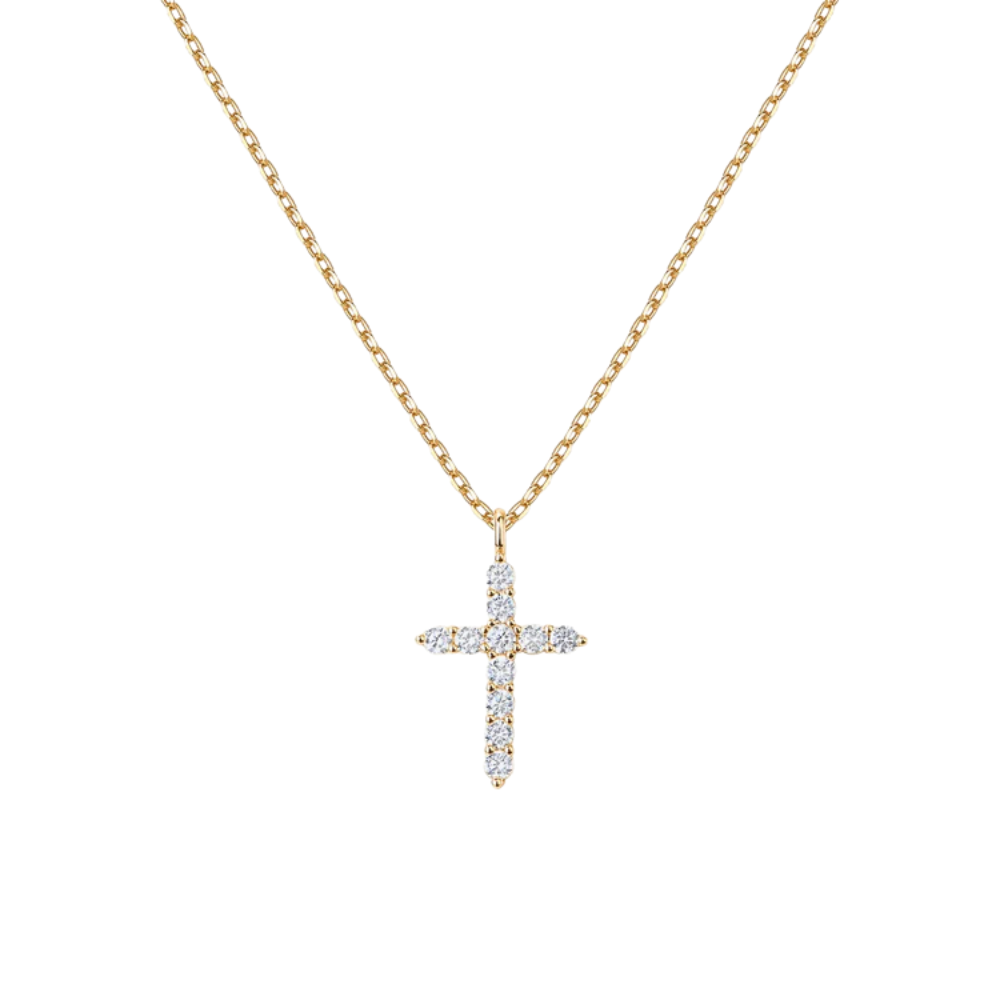 Elora Cross Necklace